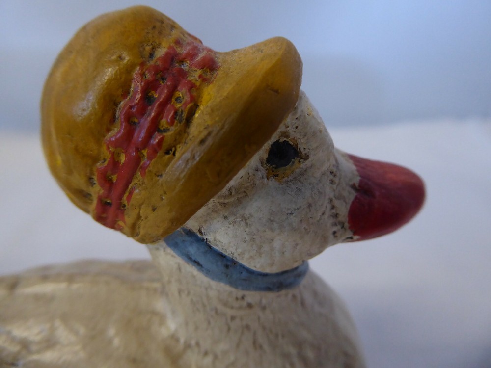 Vintage Antique Unusual Duck Pull Toy