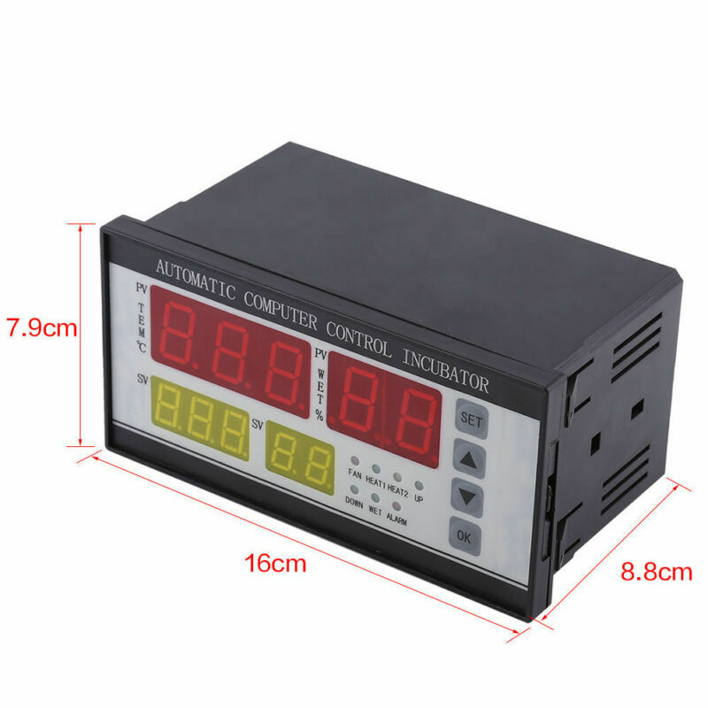 Digital Automatic Incubator Controller Egg Hatcher Temperature Humidity XM-18