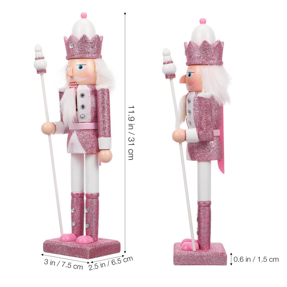 Decorations Valentines Nutcracker Walnut Soldier Puppets
