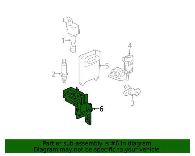 Genuine GM Mount Bracket 15922148