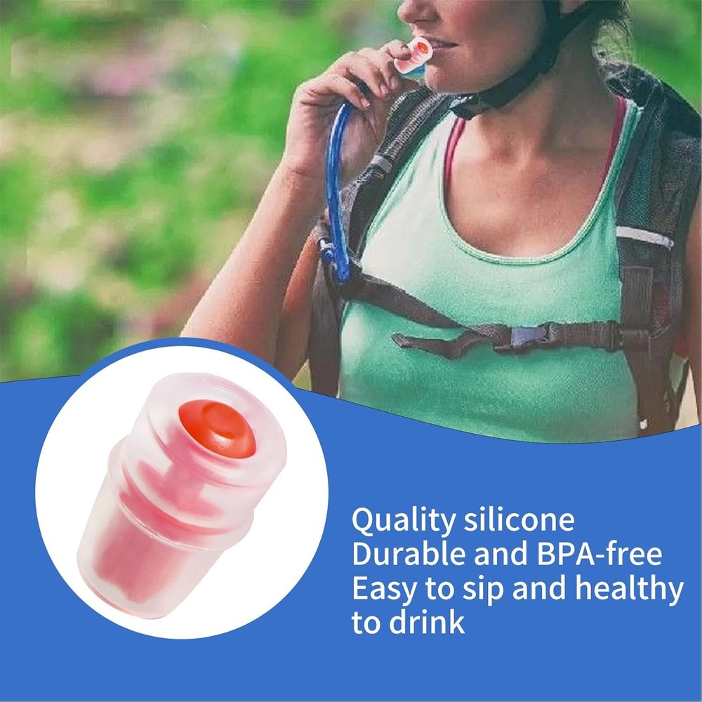 Bite Valve Replacement Mouthpiece Fit for Hydration Pack Bladder Water Backpack