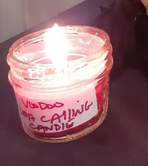 Loa Voodoo Vodou Calling And Communication Haunted Red Candle