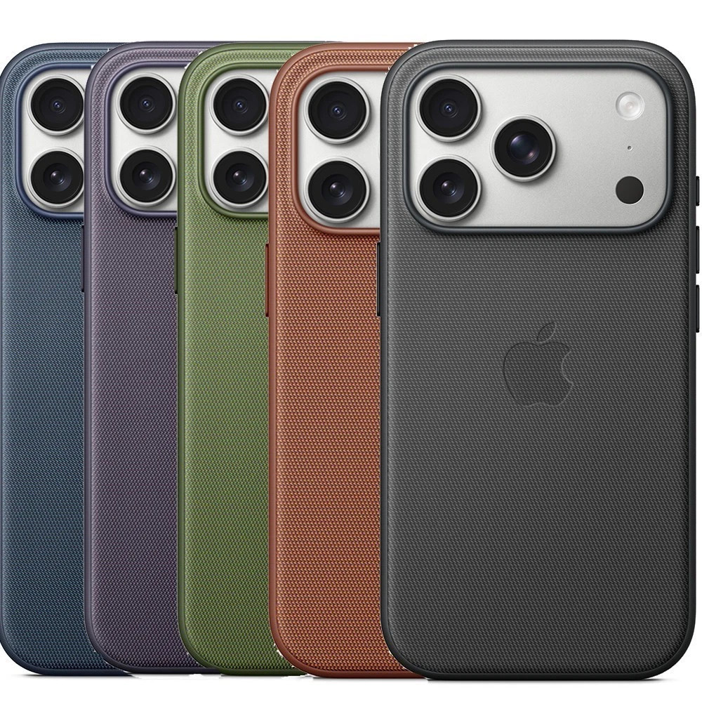 For iPhone 17 Pro Max 17 Pro TechWoven Case with MagSafe Blue Sienna & Logo