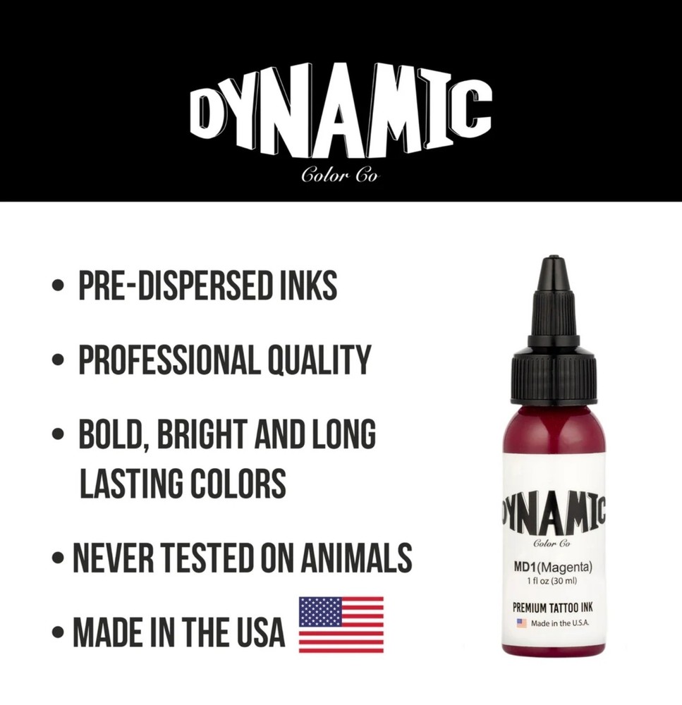 Dynamic Tattoo Ink Magenta