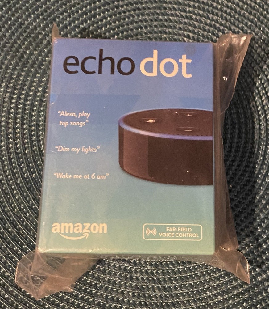 Echo Dot  Amazon (2nd Generation) Smart Speaker - Black