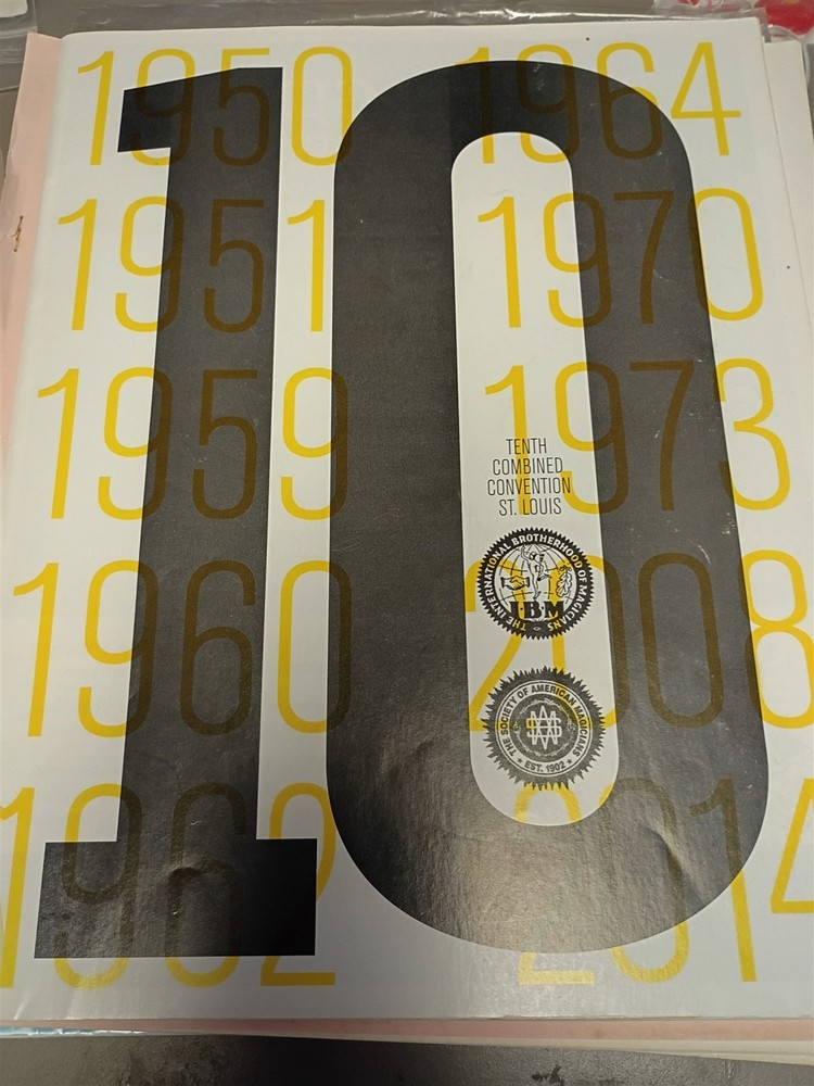 10th Combined Convention St. Louis 2014 Souvenir Program