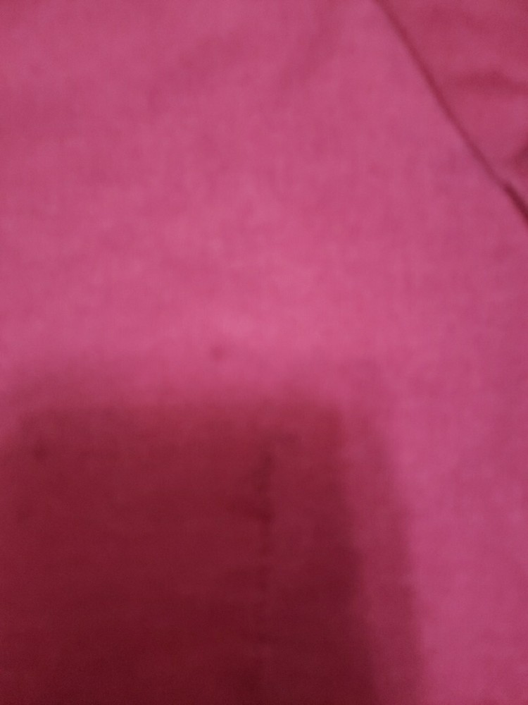 Unisex Landau Maroon Size Medium Scrub Set (Some Spots)
