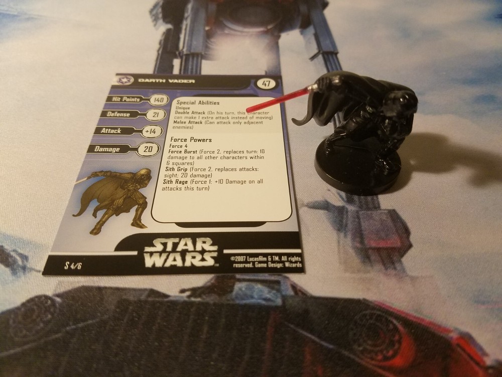 Star Wars Miniatures Starter Set 04 Darth Vader