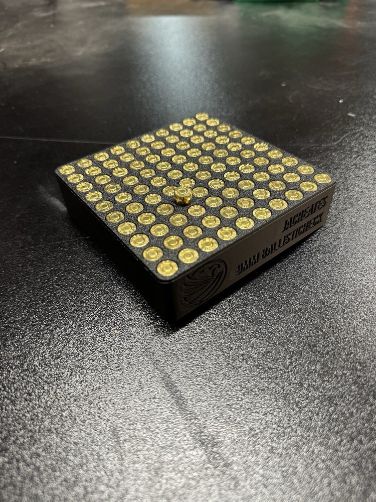 100 Round 9x19 mm Ammo Checker | Balisticheck