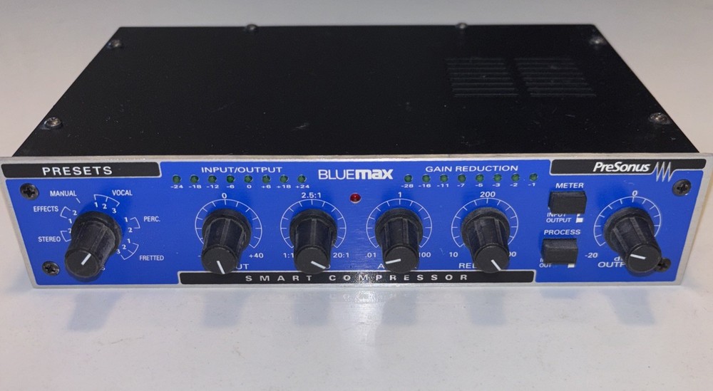 PRESONUS BLUE MAX/SMART COMPRESSOR as is untested no power cord