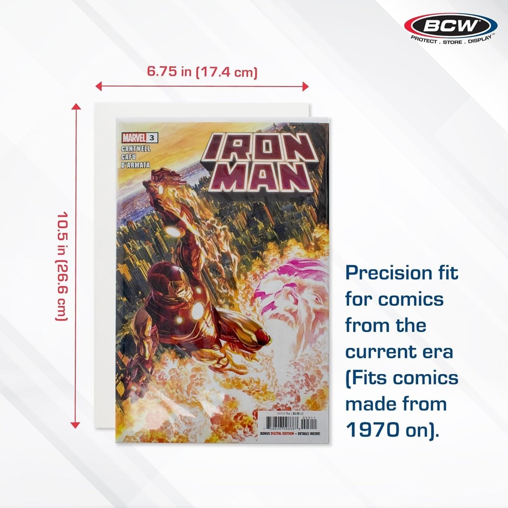 Current Comic Backing Boards 300ct - Precision Cut