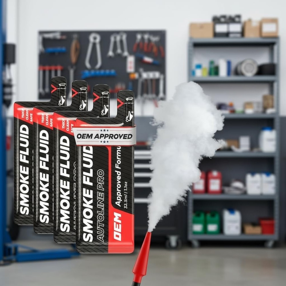 Automotive Smoke Machine 4.4oz Fluid Solution - Starter Size | Thick |...