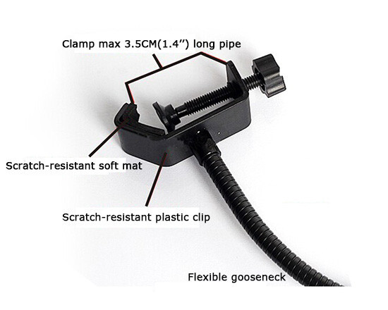 Black Double Layer Studio Microphone Wind Screen Mask ABS+Carbon Steel Material