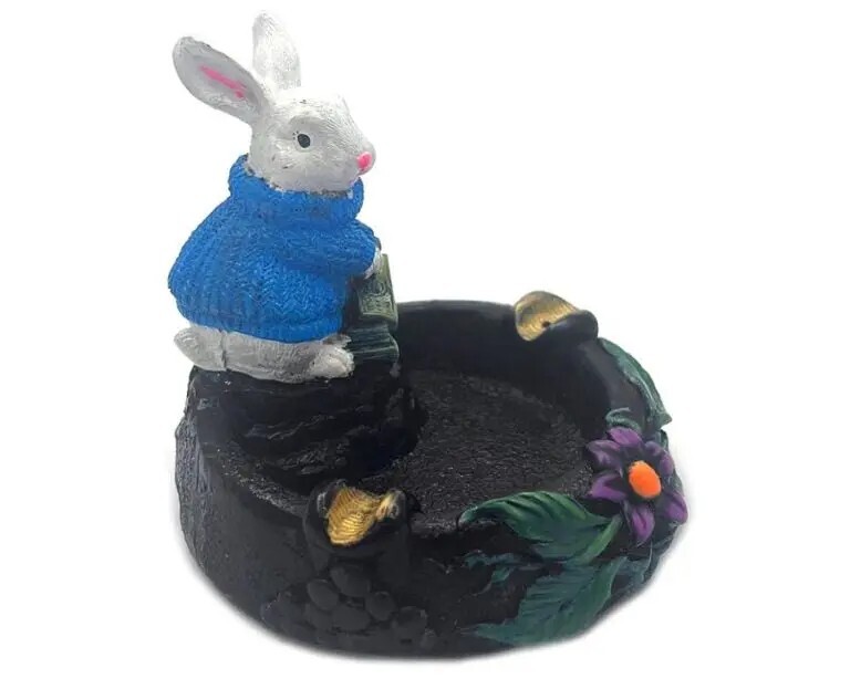 Rabbit Ashtray| Handmade Ashtray Incense Burner