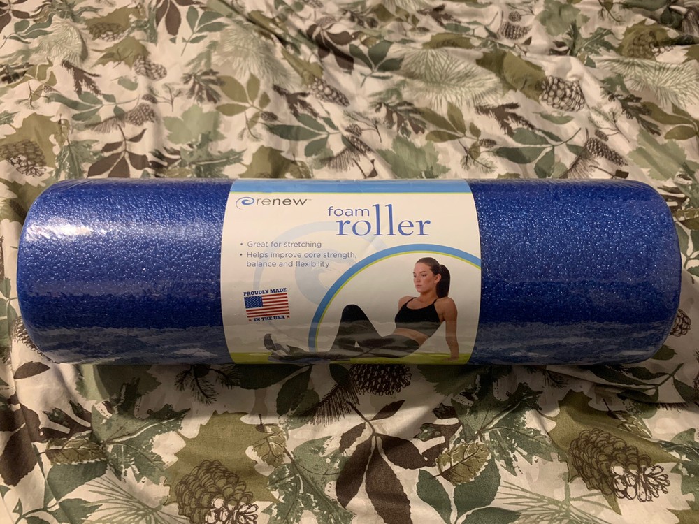 Renew Foam Roller ~ 18” ~ Brand New! ~ Free Ship!