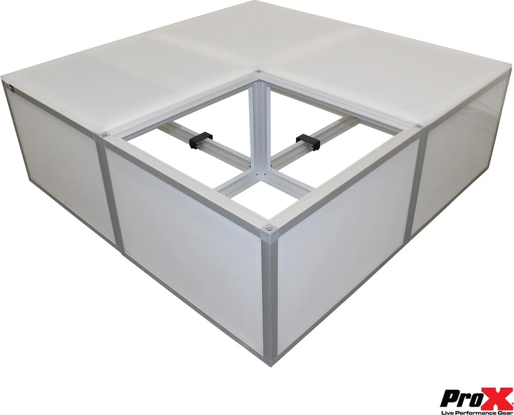 LUMO STAGE 24" Acrylic Platform Stage Section Riser 2' x 2'