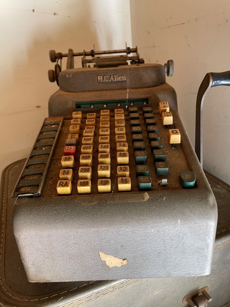 RC Allen Adding Machine