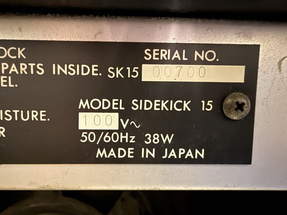 Fender Sidekick 15 Guitar Amplifier