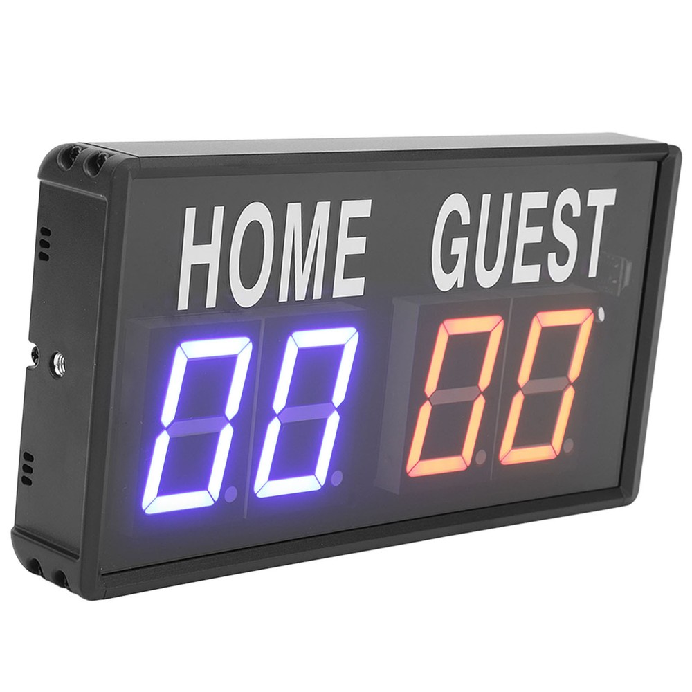 Indoor Tabletop Electronic Scoreboard with Remote Led Digital Score Keeper FF