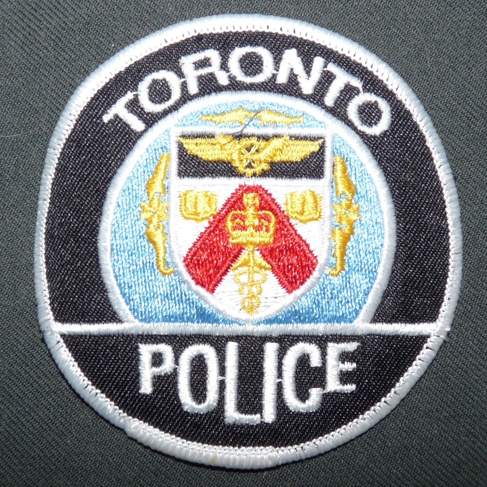 Original Canada Toronto Police Embroidered Shoulder Patch