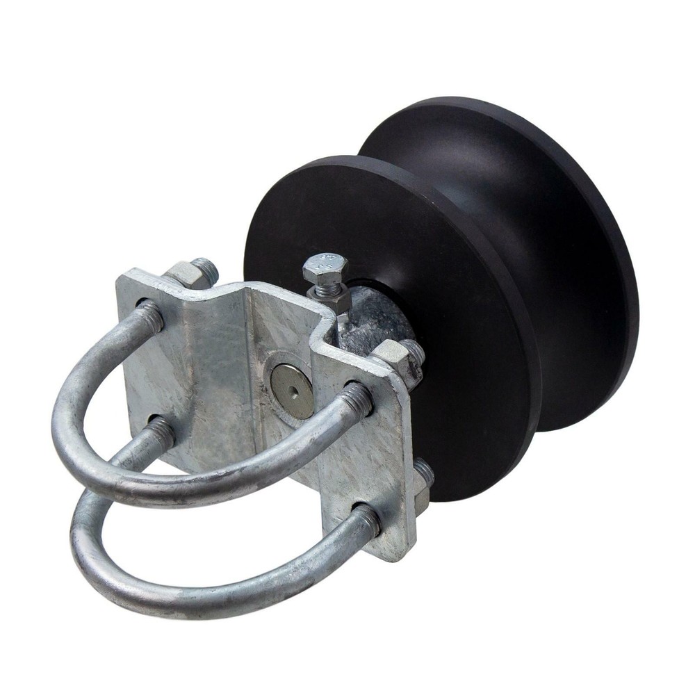 4" Round Post x 2 1/2" Round Gate Frame Premium Nylon Cantilever Roller
