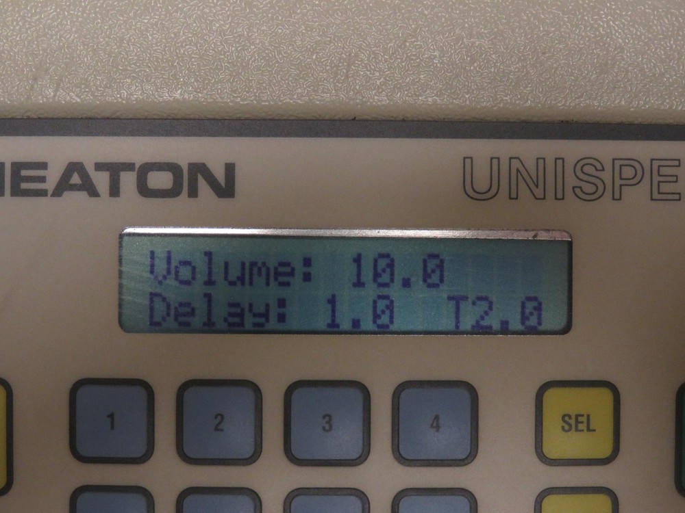 Wheaton Unispense MINI 2mm Peristaltic Pump Liquid Dispenser - TESTED!