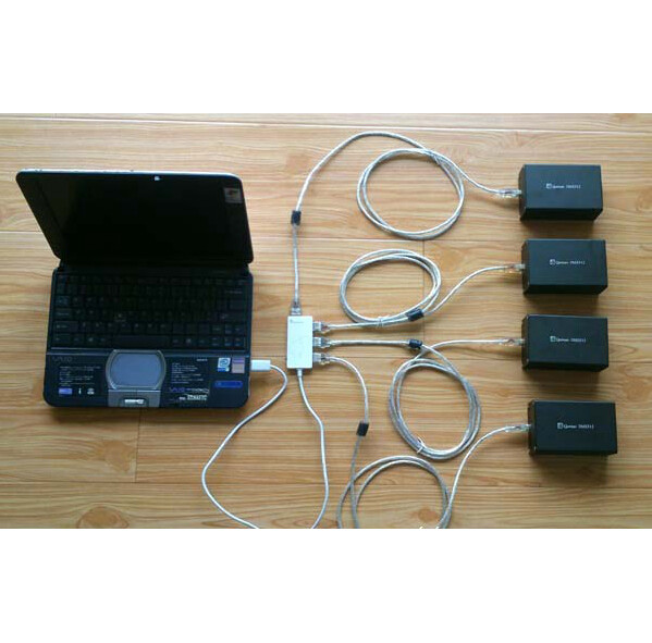 USB DMX512 Box Controller For Stage Light Moving Head Sun lite PC