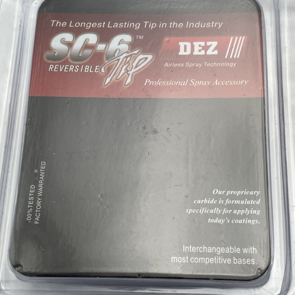 (5 pack ) dez sc-6 airless spray tip 521