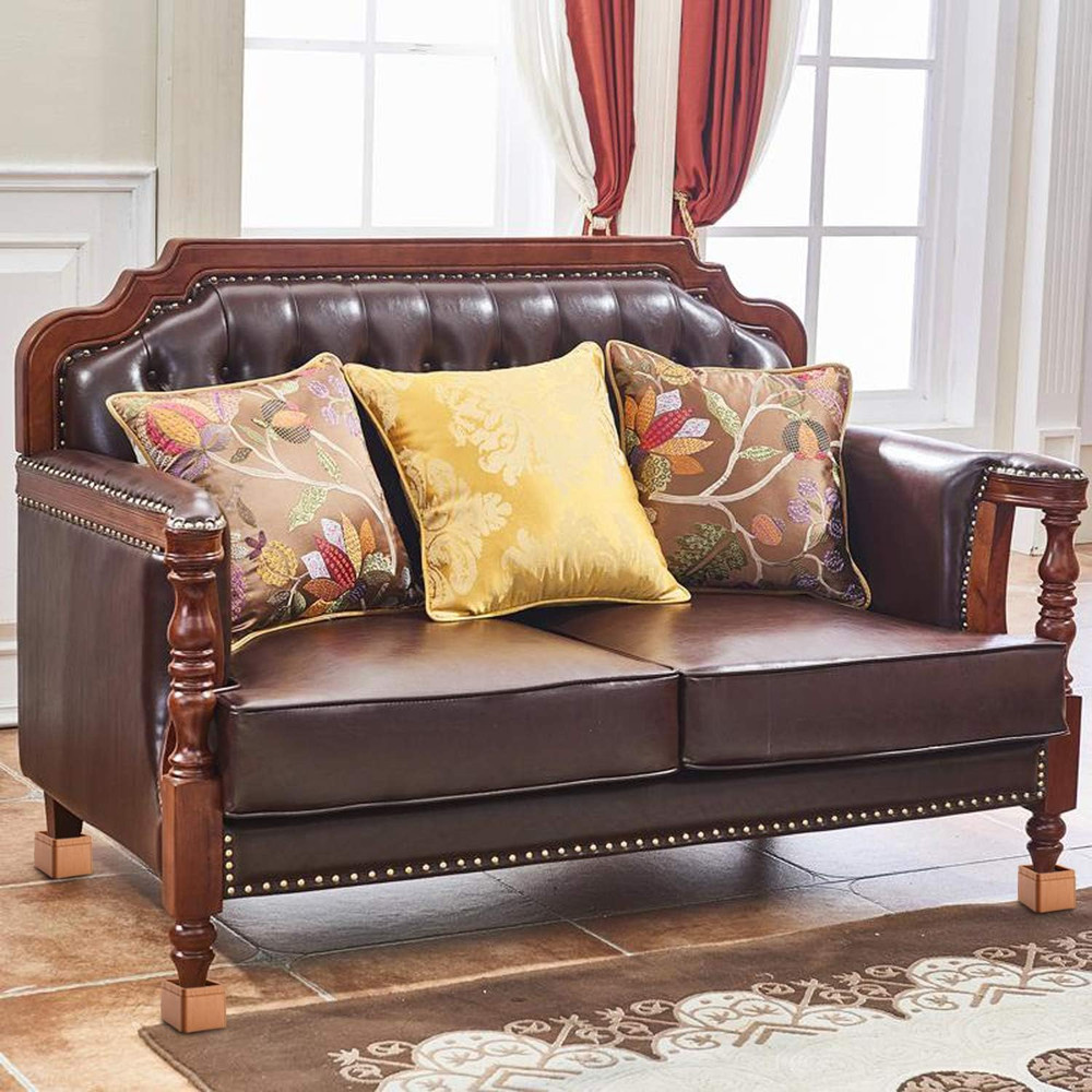 Btsd-Home Adjustable Heavy Duty Bed Risers 3 Inch Stackable Bed Frame Riser Lift