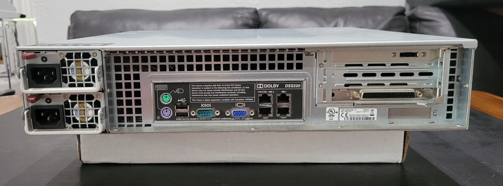 Dolby DSS220 Show Manager Server