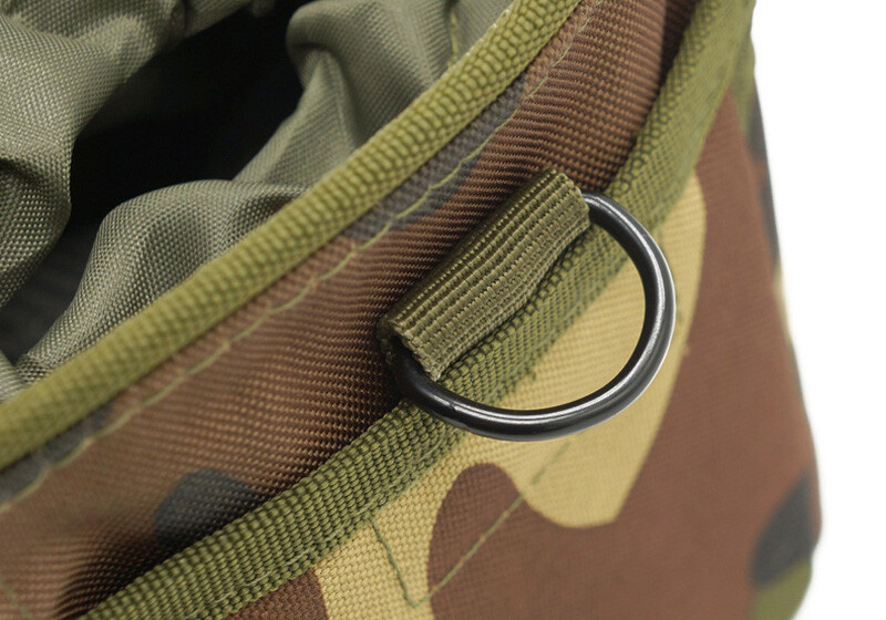 Tactical Molle Dump Pouch Drawstring Magazine Dump Bag Utility Belt Ammo Pouch