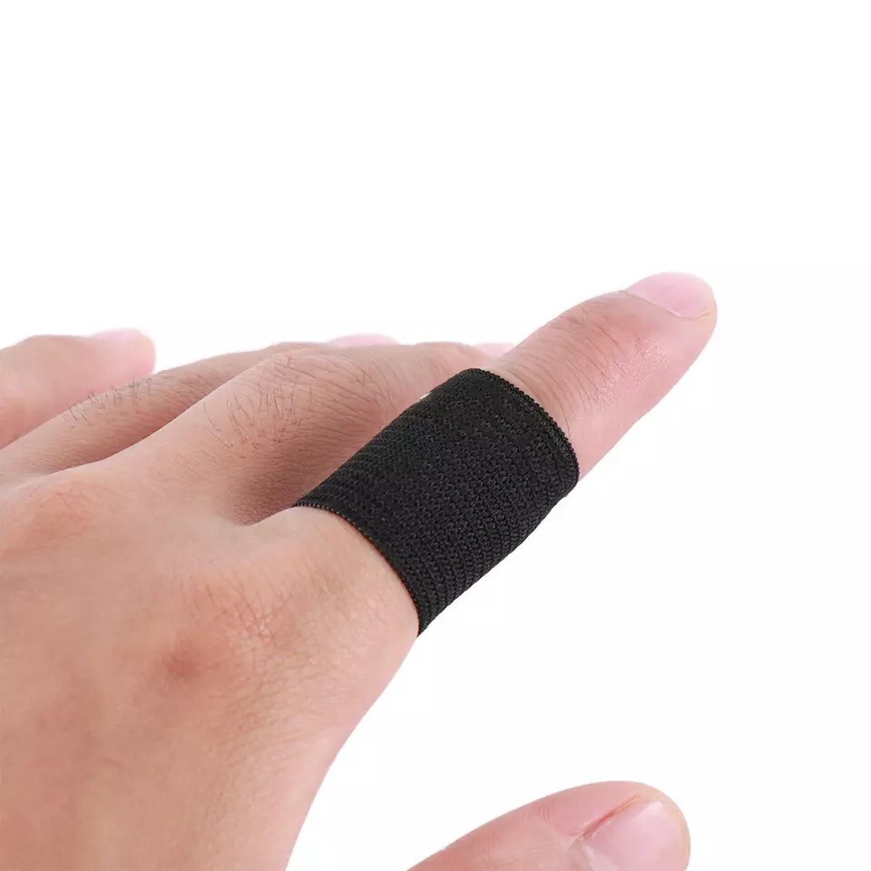 10 Finger Sleeves Compression Protector Elastic Fiber Support Pain Management
