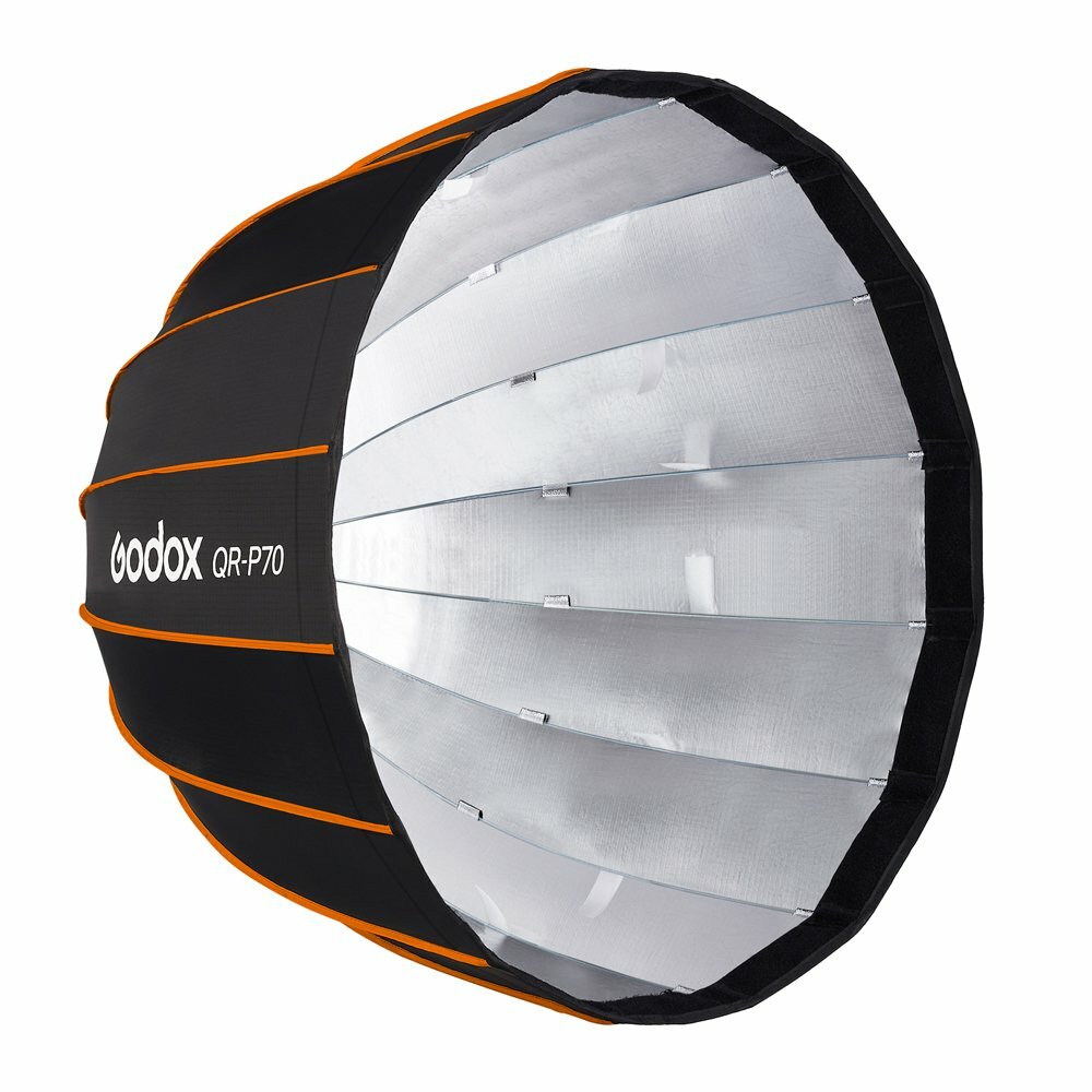 US Godox QR-P70 70cm Quickly Release Parabolic Softbox For Bowens Studio Flash