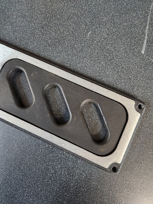 Used Vexus Boat Tool Holder Plate