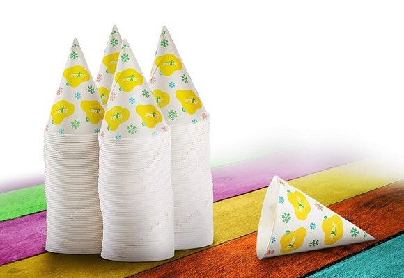 2200 Snow Cone Cups BULK box - SHIPS NOW