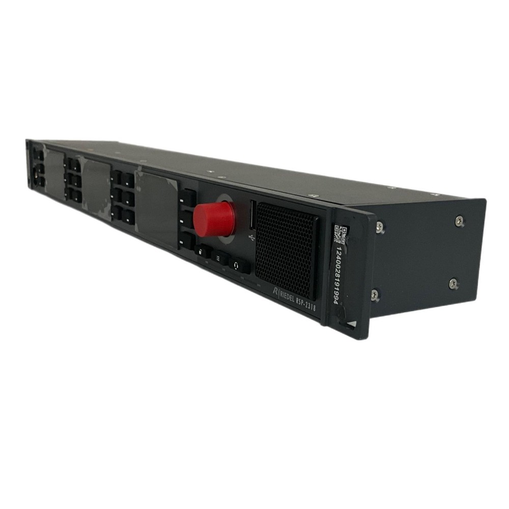 Riedel Smart Panel Ethernet Talkback Digital 2.4Ghz Wireless Intercom 1U Panel