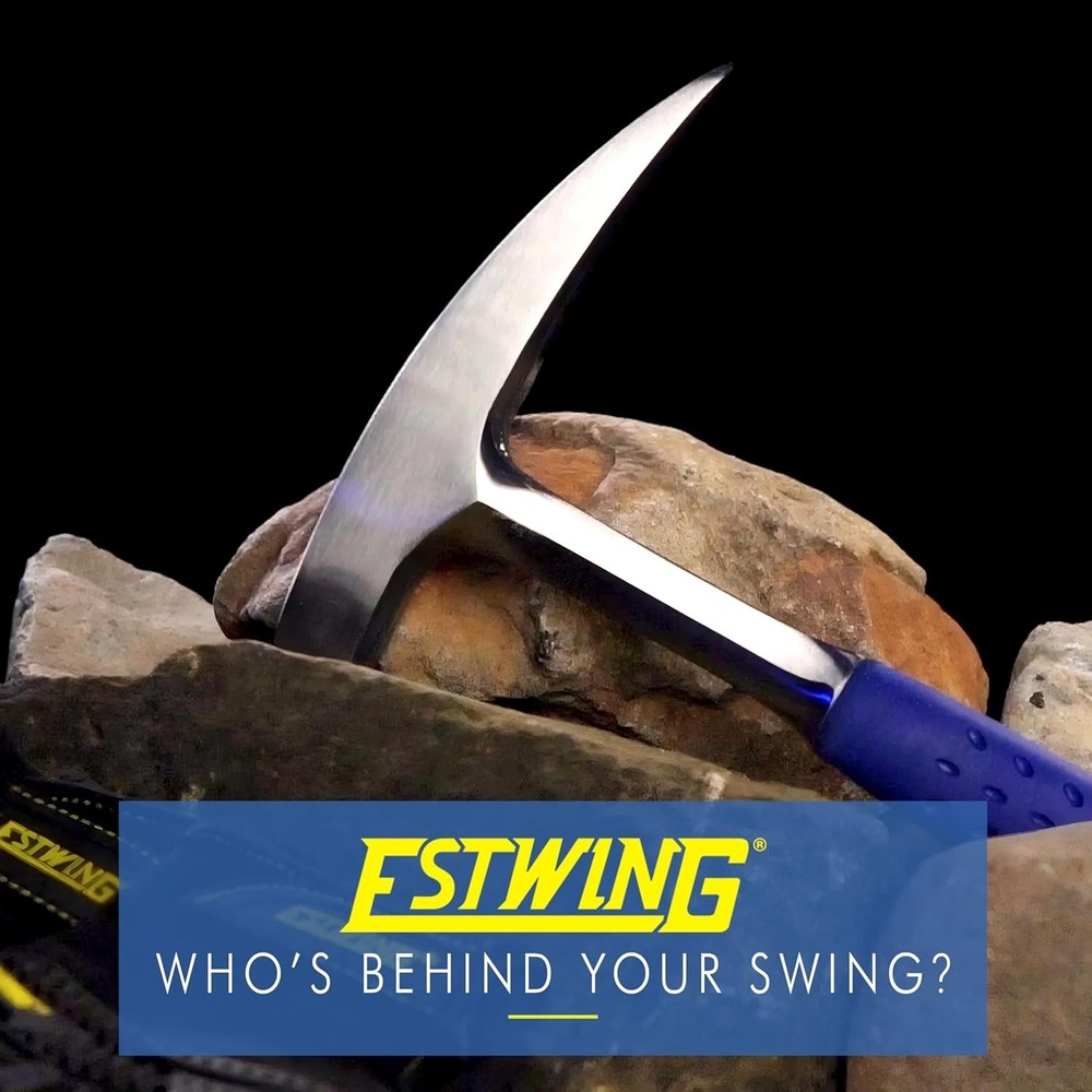 Quality Rock Hammer - Pointed Tip & Square Face