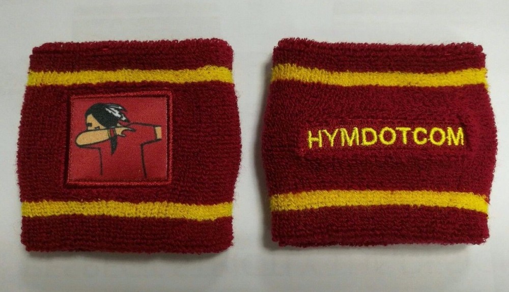 New COMMANDERS burgundy wrist bands! 