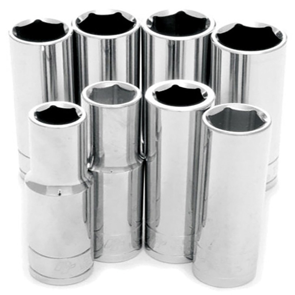 Performance Tool 1/2" DR Met DW Socket Set - 8-Piece W32400