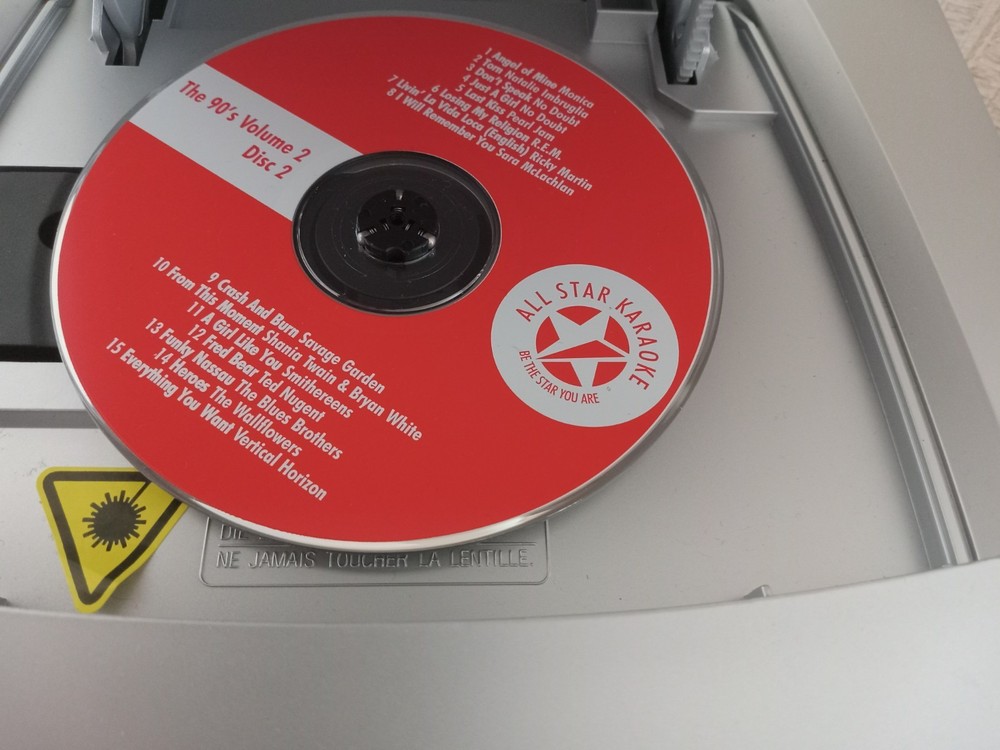 The Singing Machine STVG-520 Karaoke System w/CD Tested