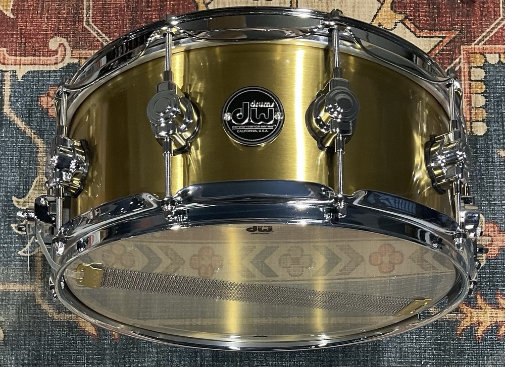 DW Performance Brass Snare Drum 5.5x14
