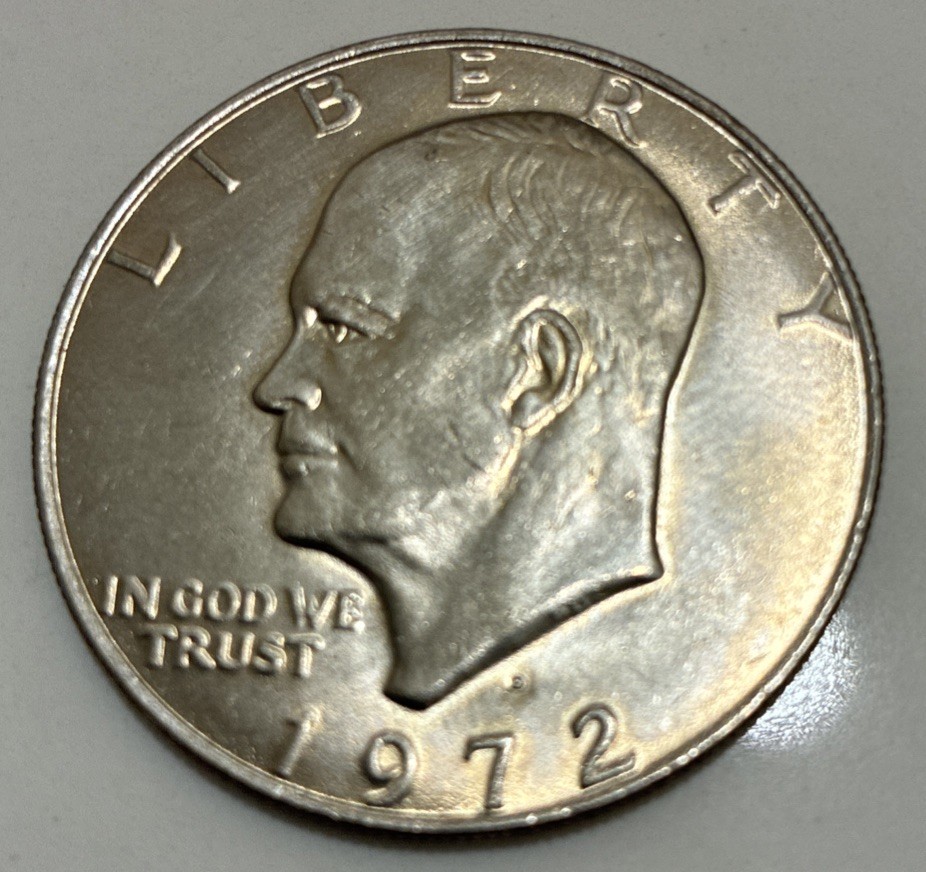 1972-D $1 Dollar Beautiful Luster Coin