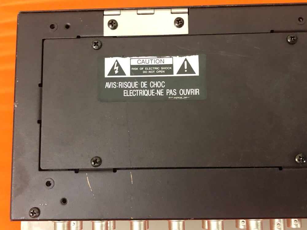 JVC KM-1200 Color Special Effects Generator / POWERS UP / UNTESTED