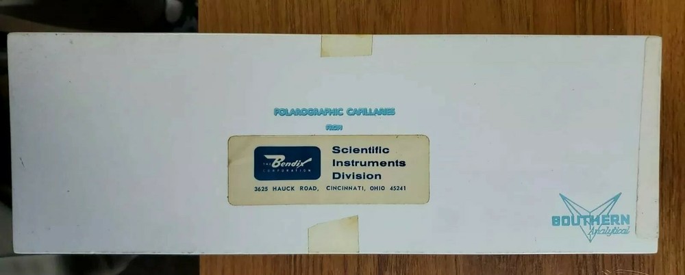 Polarographic Capillaries Bendix