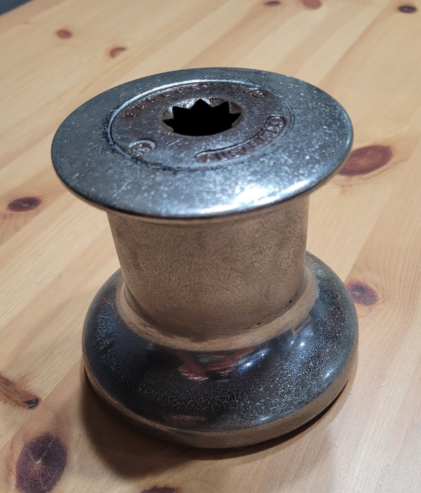 FULLY SERVICED - Barlow 16 Chrome Plated Bronze Winch