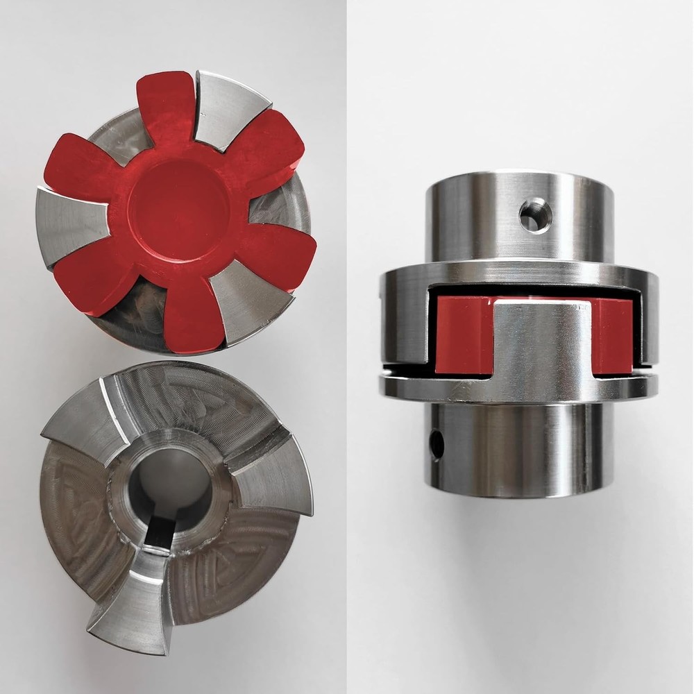 Industrial Grade Urethane Jaw Coupling Inserts, 4pcs for Enhanced Performance