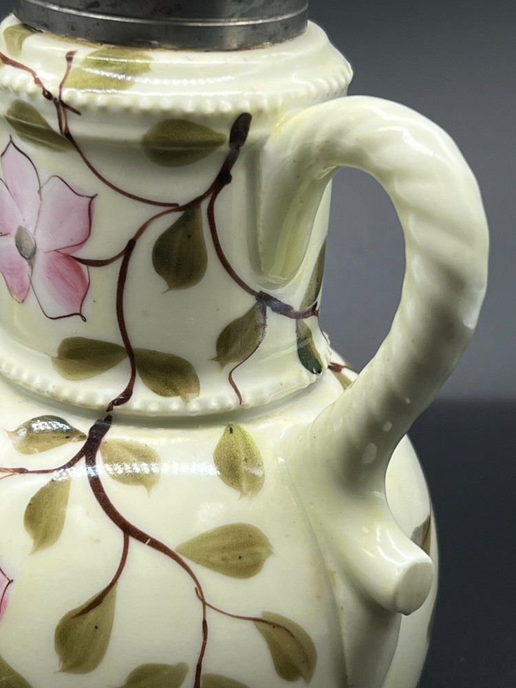 Fantastic Victorian Syrup Pitcher, 8"