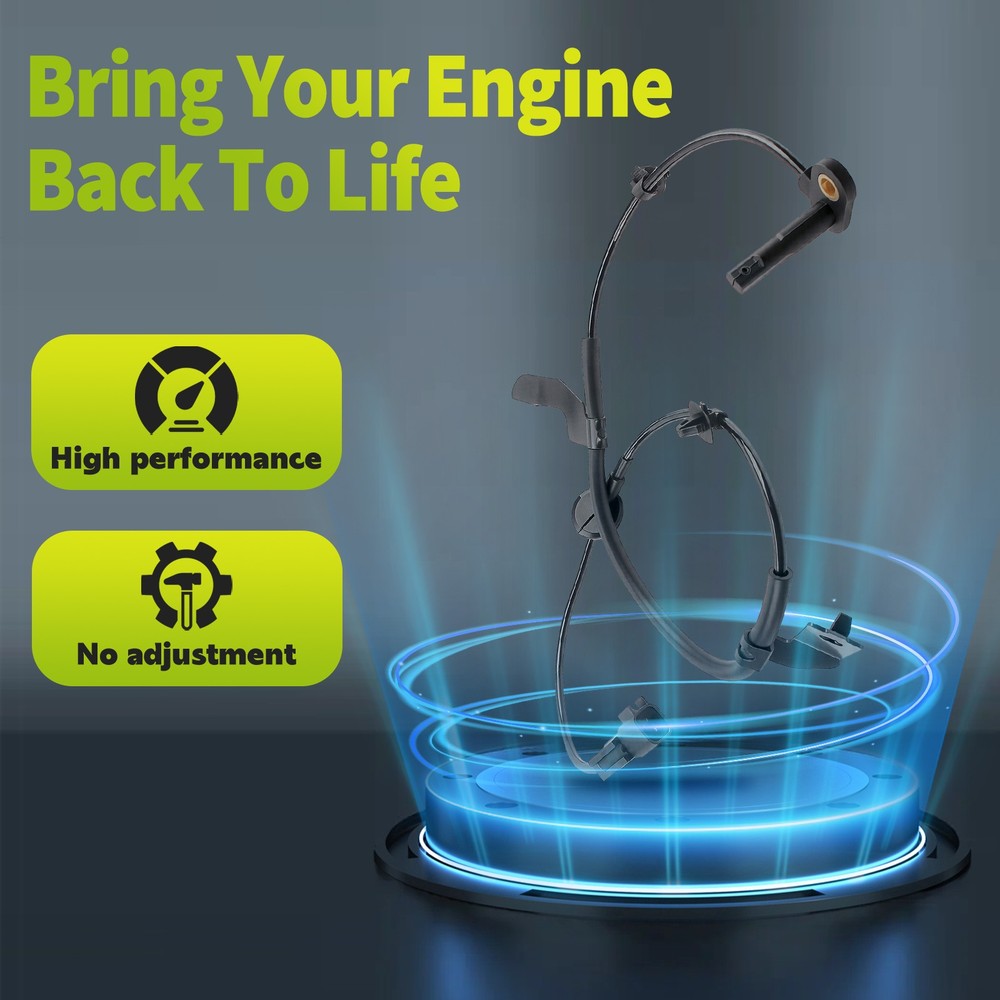 For 2007-2012 Dodge Caliber Front Left & Right Side ABS Wheel Speed Sensor New