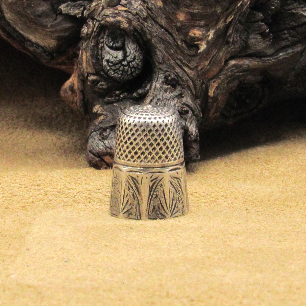 Vintage Sterling Silver Thimble
