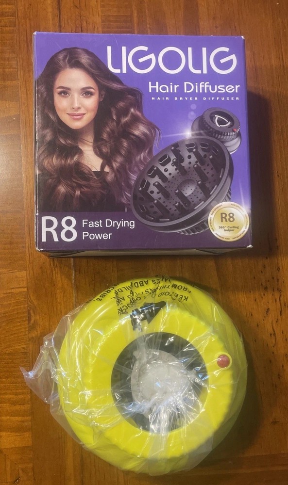 LIGOLIG Hair Diffuser | OPEN BOX | YELLOW